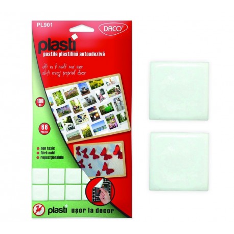 Pastile plastilina autoadeziva Daco