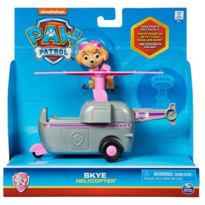 Patrula catelusilor, Vehicul de baza elicopter Skye