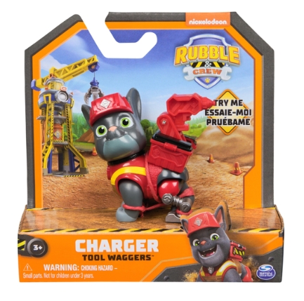 Paw Patrol Rubble si echipa figurina Charger