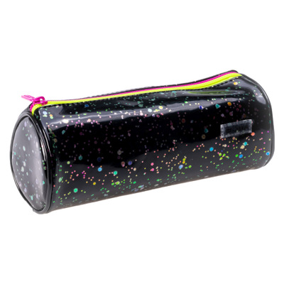 Penar negru cu 1 fermoar borseta, 78658