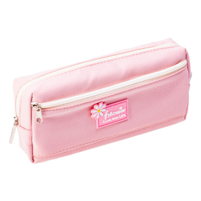 Penar cu 2 fermoare tip borseta roz, 78648RZ