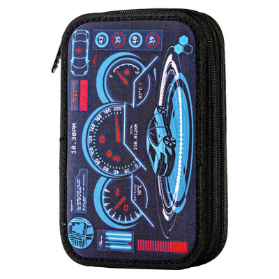 Penar cu 2 fermoare echipat bord de masina
