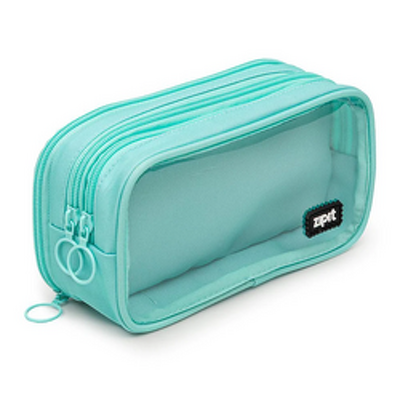 Penar cu 3 fermoare, ZIPIT Half & Half - Mint