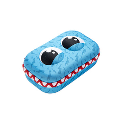 Penar cu fermoar, cu separator, ZIPIT Wildlings Storage box - albastru