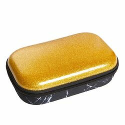Penar cu fermoar, Glitter Storage box - auriu