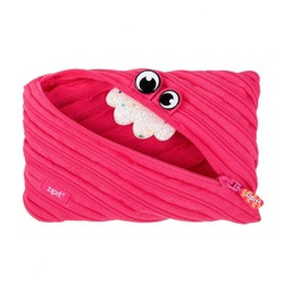 Penar cu fermoar, Party Monster Jumbo - roz