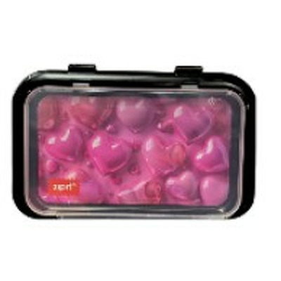 Penar cu fermoar ZIPIT 2 compartimente, Recycled - Pink Balloons