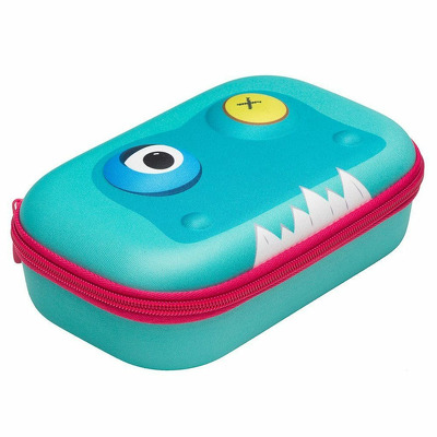 Penar cu fermoar, Zipit Beast Storage box - bleu