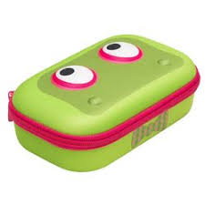 Penar cu fermoar, Zipit Beast Storage box - verde