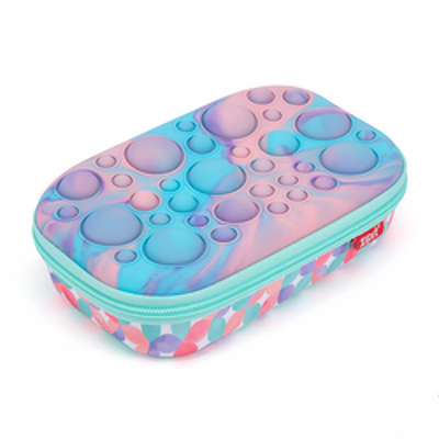 Penar cu fermoar ZIPIT Bubble Top Storage Box - Pastel Melt