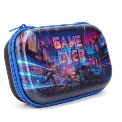 Penar cu fermoar ZIPIT Lenticular Top Storage Box - Futuristic Navy