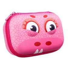 Penar cu fermoar, Zipit Wildling Storage box - roz