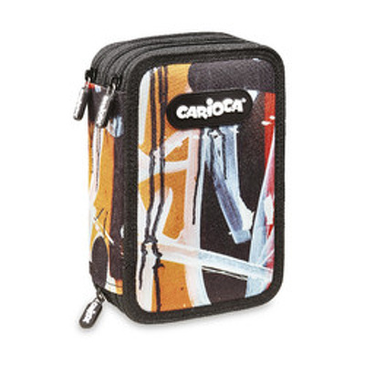 Penar echipat cu 2 compartimente Carioca Spray, negru