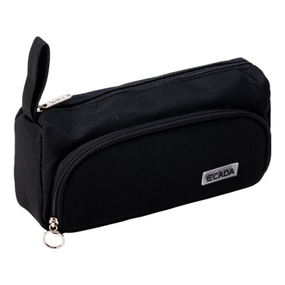 Penar negru 2 fermoare borseta,  78654