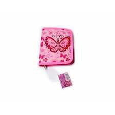 Penar scolar + o rigla de plastic de 12 cm, Butterfly, Arhi Design