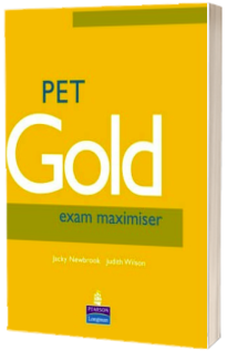 PET Gold Exam Maximiser No Key NE   Audio CD Pack