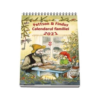 Pettson si Findus. Calendarul Familiei 2021