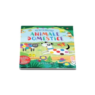 Pictez cu degetele. Animale domestice