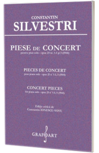 Piese de concert pentru pian solo (op. 25 nr. 1 - 3 si 5)