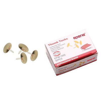 Pioneze aurii, 50/cutie, Epene