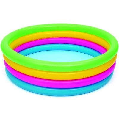 Piscina BestWay Gonflabila cu 4 Inele Colorate