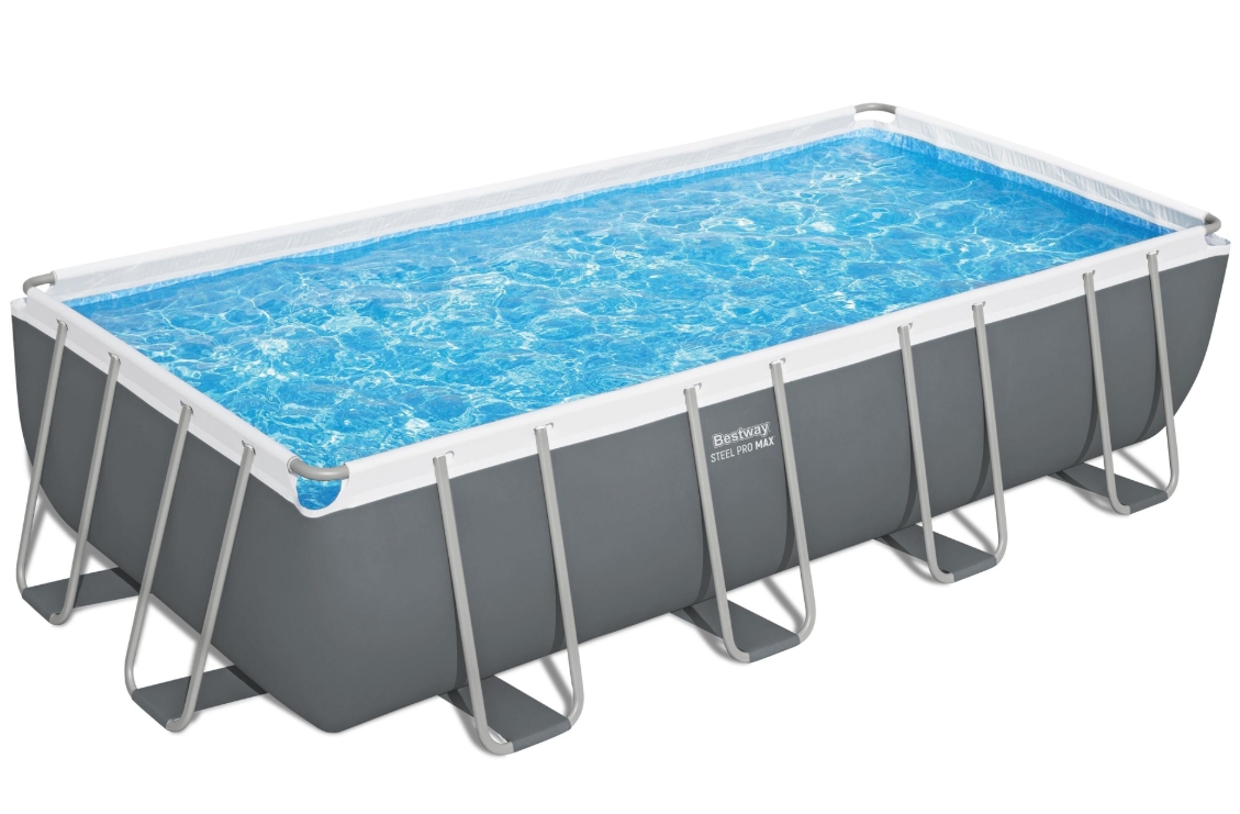 Piscina cu cadru Steel Pro Max Bestway cu pompa de filtru