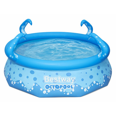 Piscina gonflabila pentru copii model octopus, 274 x 76 cm