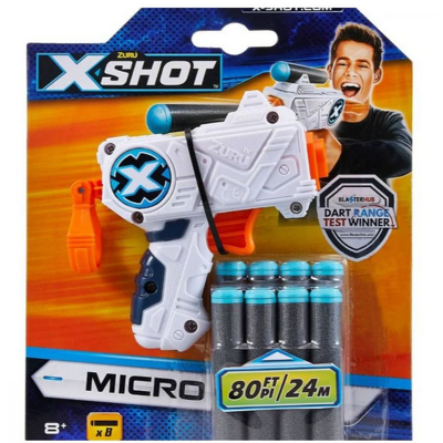 Pistol cu apa X-SHOT Blaster Excel Micro, 8 Proiectile