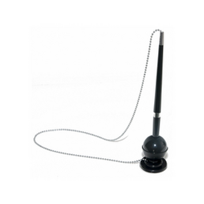 Pix cu suport autoadeziv si lantisor, vertical, Office Products - corp albastru - scriere albastra