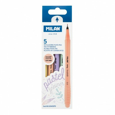 Pix Fineliner set 5 pastel