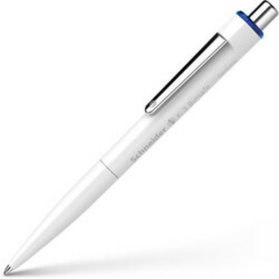 Pix K3 Biosafe, clema metalica, corp alb, plastic bio, amprenta neutra CO2, scriere albastra