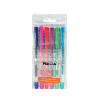 Pix My-King neon 0.8 mm Set 6 PENSAN