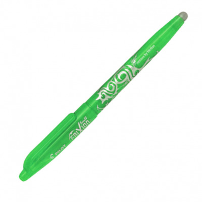 Pix roller 0.7 Frixion Pilot cu radiera, verde deschis