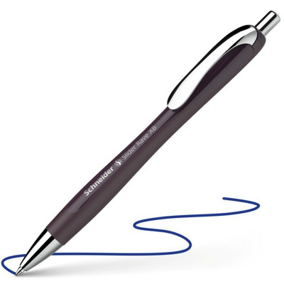 Pix Slider Rave XB, rubber grip, accesorii metalice, corp plum - scriere albastra