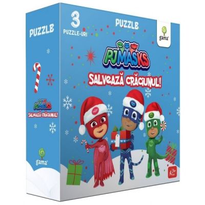 PJ MASKS salveaza Craciunul!