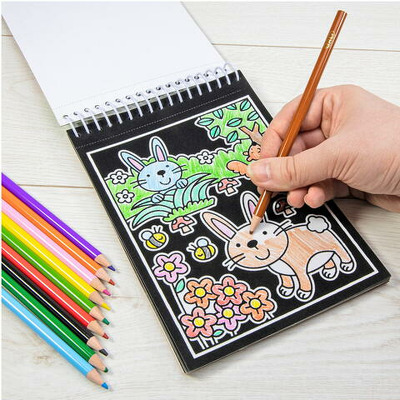 Planse din catifea pentru colorat - Animalute