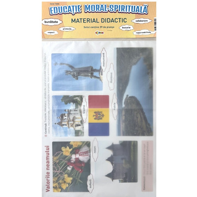 Planse Educatie moral-spirituala (material didactic)