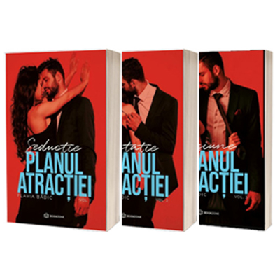Pachet 3 carti - Planul atractiei. Seductie, Tentatie si Pasiune