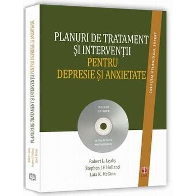 Planuri de tratament si interventii pentru depresie si anxietate. Editia a II-a, include CD-ROM