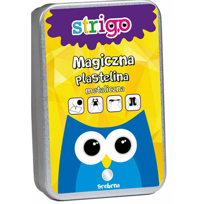 Plastilina magica Strigo METALLIC Albastru