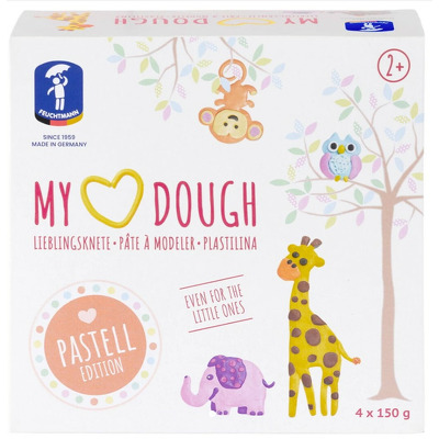 Plastilina My Heart Pastel - 4 x 150 gr.