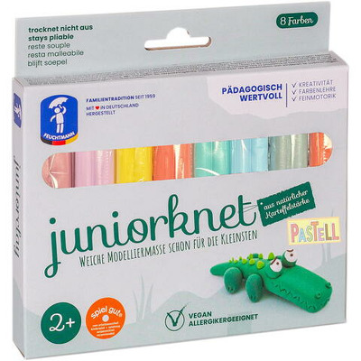 Plastilina non-toxica - 8 culori pastel