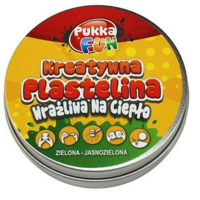Plastilina Pukka sensibila la caldura 60g verde