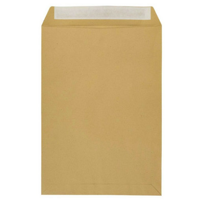 Plic B4 (353x250 mm) cu burduf 40 mm, lipire siliconica, 25 bucati/set
