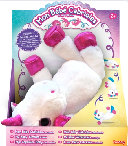 Plus unicorn care se rostogoleste, My baby tumble and friends