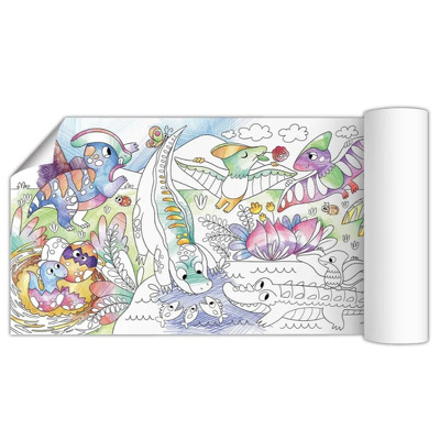 Poster de colorat - Dinozauri