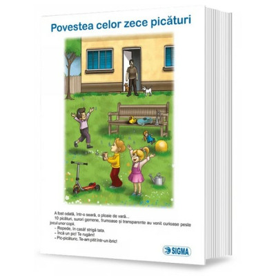 Povestea celor zece picaturi. Carte uriasa pentru clasa pregatitoare. Modulele I si II