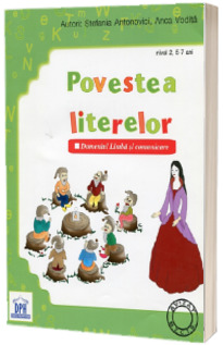 Povestea literelor. Caiet auxiliar pentru invatamantul prescolar, nivel 2, 5-7 ani