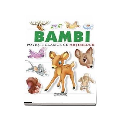 Povesti clasice cu abtibilduri - Bambi