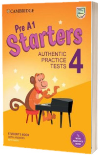 Pre A1 Starters 4. Students Book with Answers with Audio with Resource Bank. Authentic Practice Tests